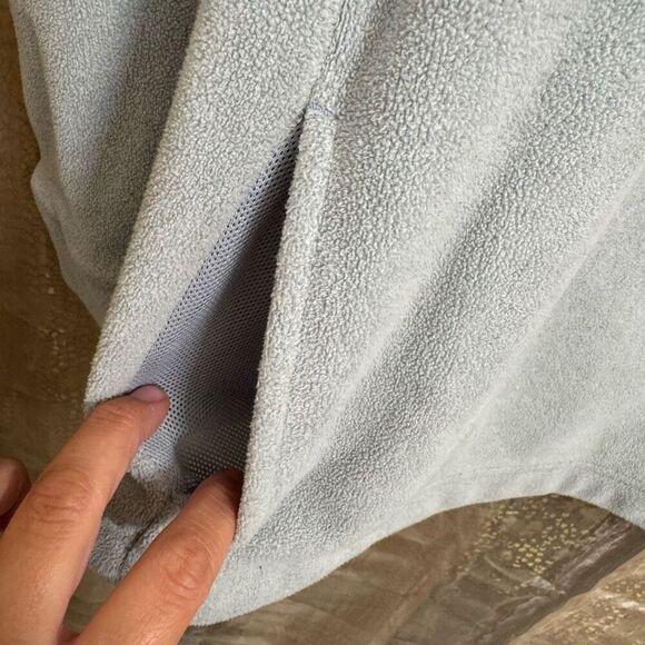 Nike Dri Fit Women's Gray Fleece Soft Turtleneck Sweater Small - Picture 7 of 8